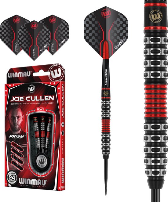 WINMAU - Joe Cullen Special Edition: Steeltip Tungsten Dartpijlen Professioneel - 22g van Winmau — afbeelding 5