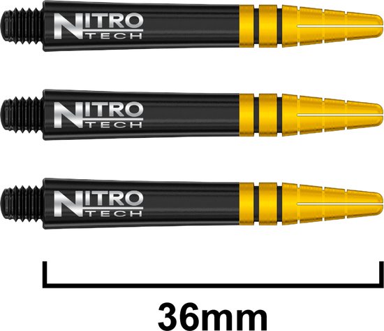 Red Dragon Nitrotech Black/Gold - Dart Shafts van Red Dragon — afbeelding 3