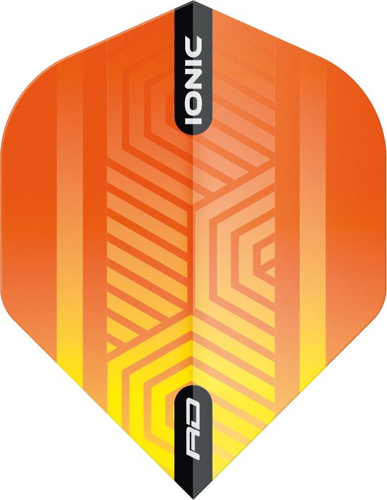 RedDragon Hardcore Ionic Dartflights - Oranje van Reddragon — afbeelding 2