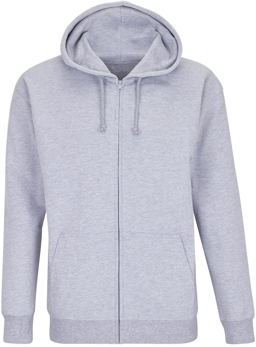 SOL'S Unisex Full-Zip Hoodie Carter L03812 - Grey Melange - S