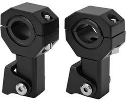 Spotlight Mounting Bracket - 2Pcs Aluminium Spotlight Mount Clamp - M5 Aperture 18mm-30mm - Adjustable Headlight Clamp Holder voor Motocross Off Road ATV UTV