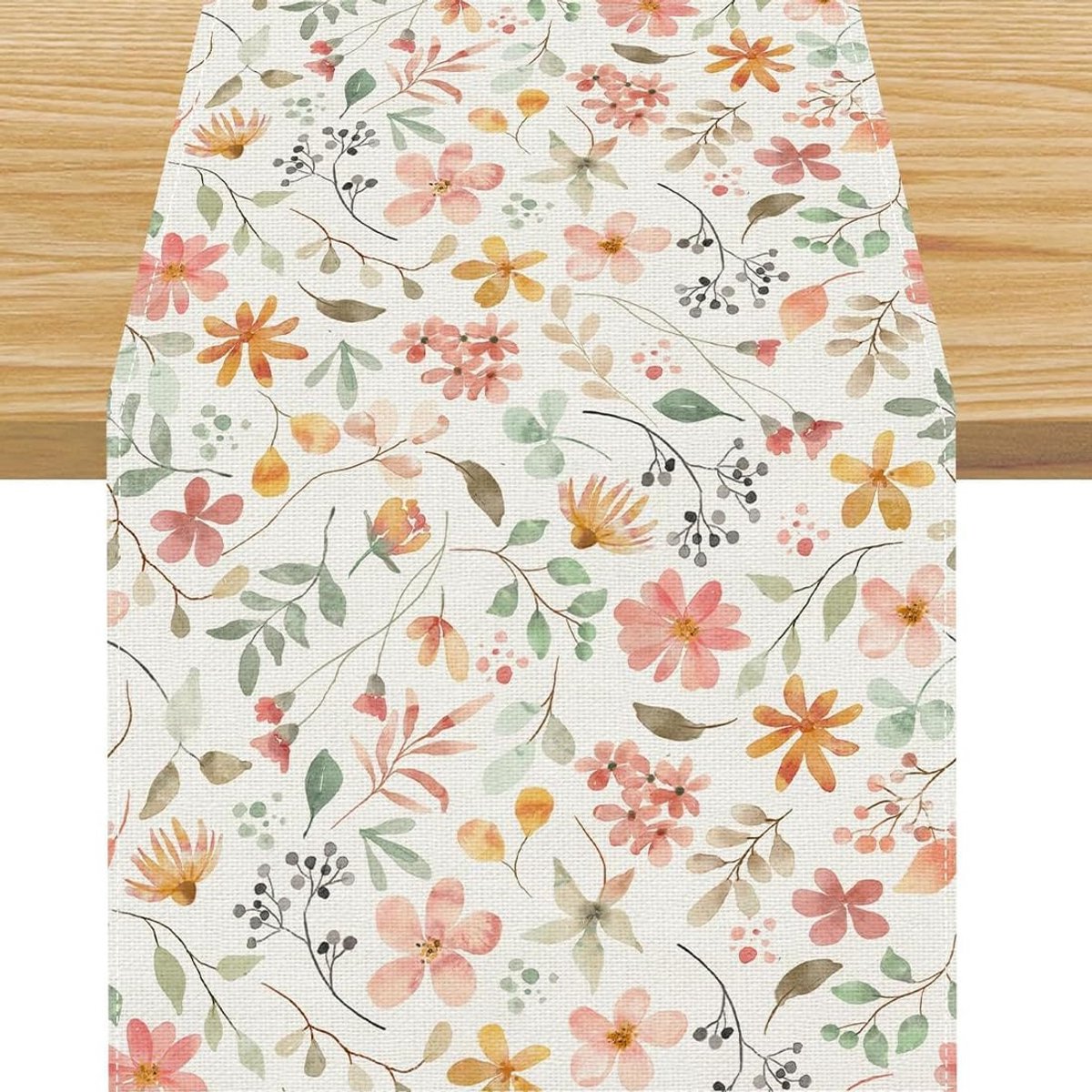 Tafelkleed met bloemen - Waterdicht - Keuken - Eetkamer - Binnen - Feestdecoratie