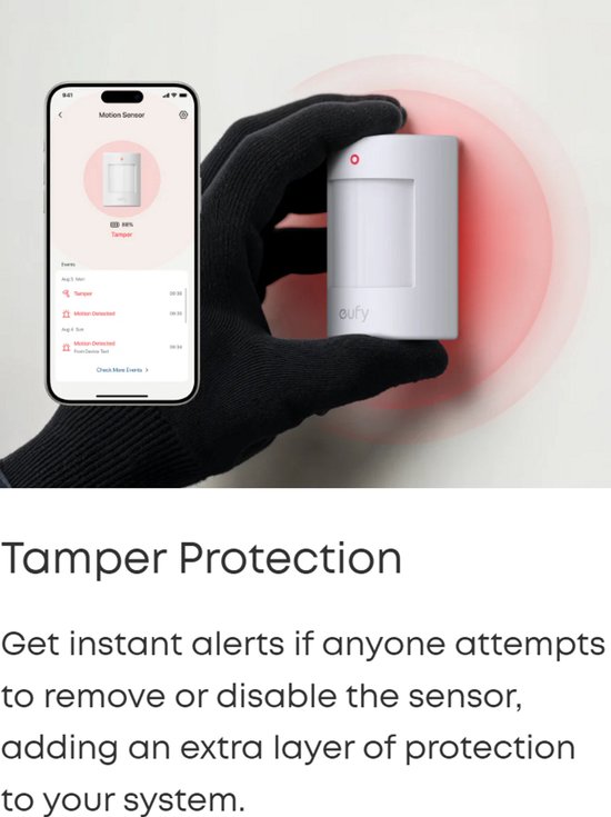 eufy Security HomeBase 3 S380 basissysteem + 2x E20 raam/deur sensors + 2x E20 bewegingsmelder + E10 sleutelhanger - Alarm Bundel van Merkloos — afbeelding 5