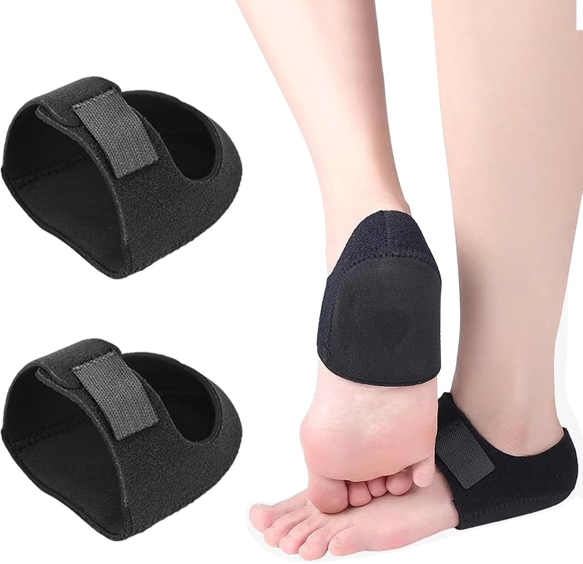 Pack of 2 Heel Protection - Plantar Fasciitis - Tendonitis - Silicone Sleeves