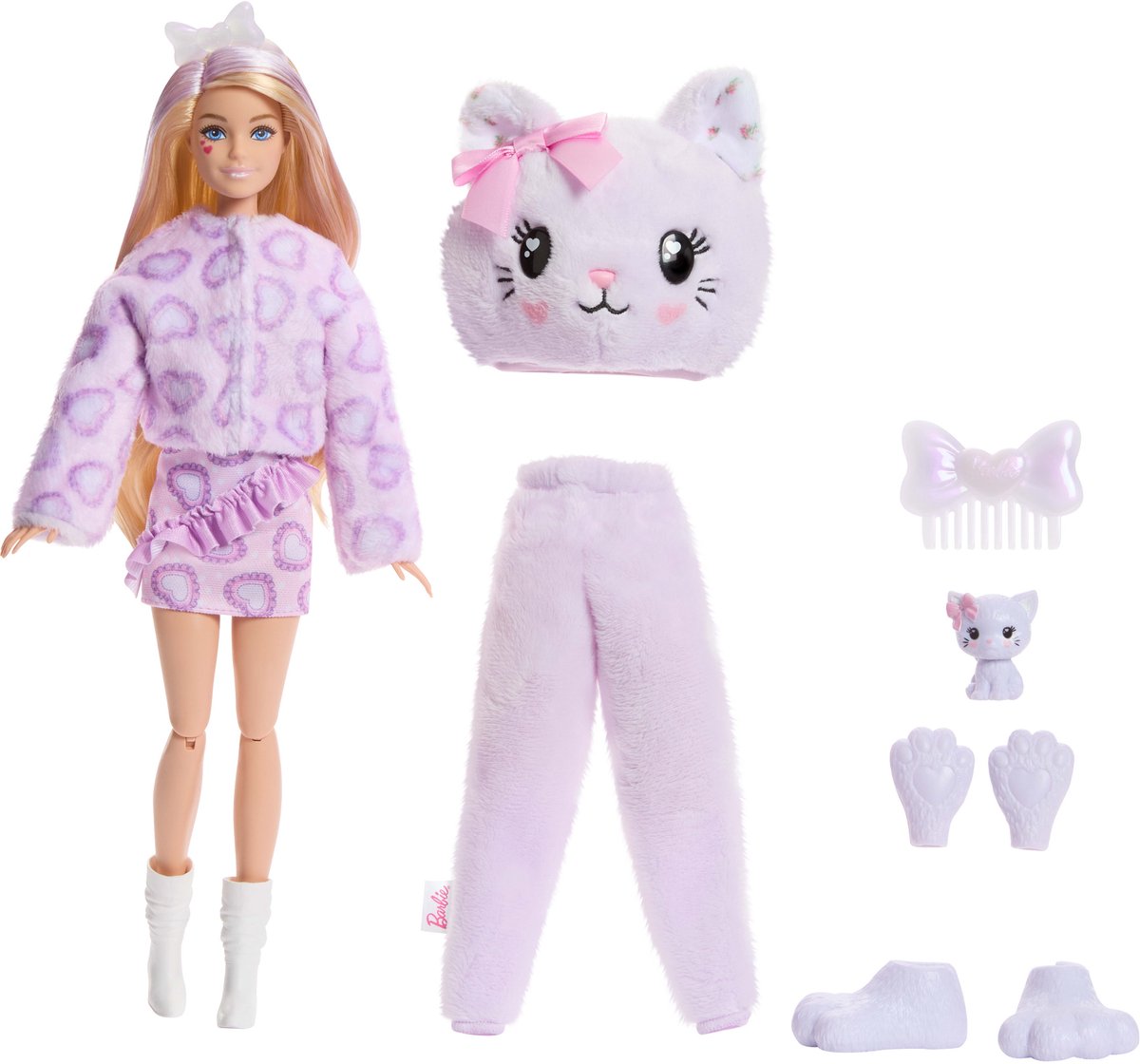 Barbie Care Bears Cutie Reveal Pop - Paars — afbeelding 6