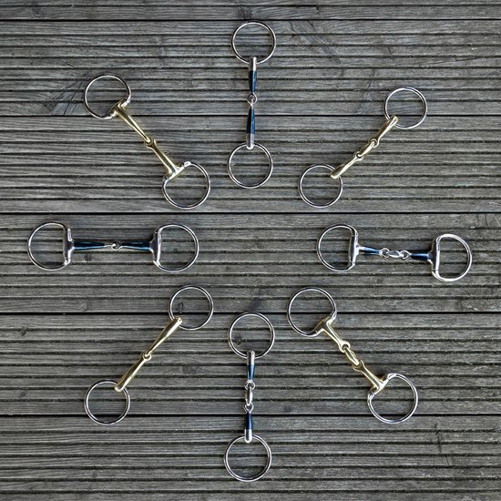Mors d'eau QHP double brisure anatomique 14 mm Sweet Iron - 12,5 cm