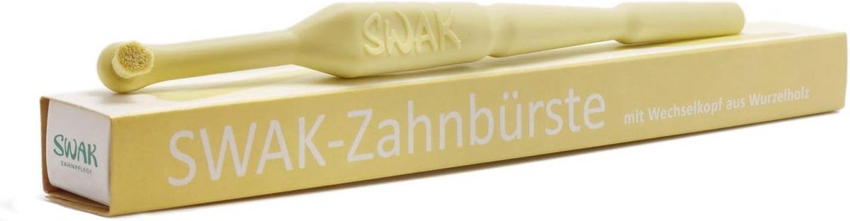 Tandenborstel met Verwisselbare Kop van Miswak Hout