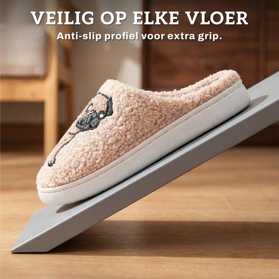 Capybara Pantoffels 40-41 Unisex - Zachte en Warme Pluche Slippers voor