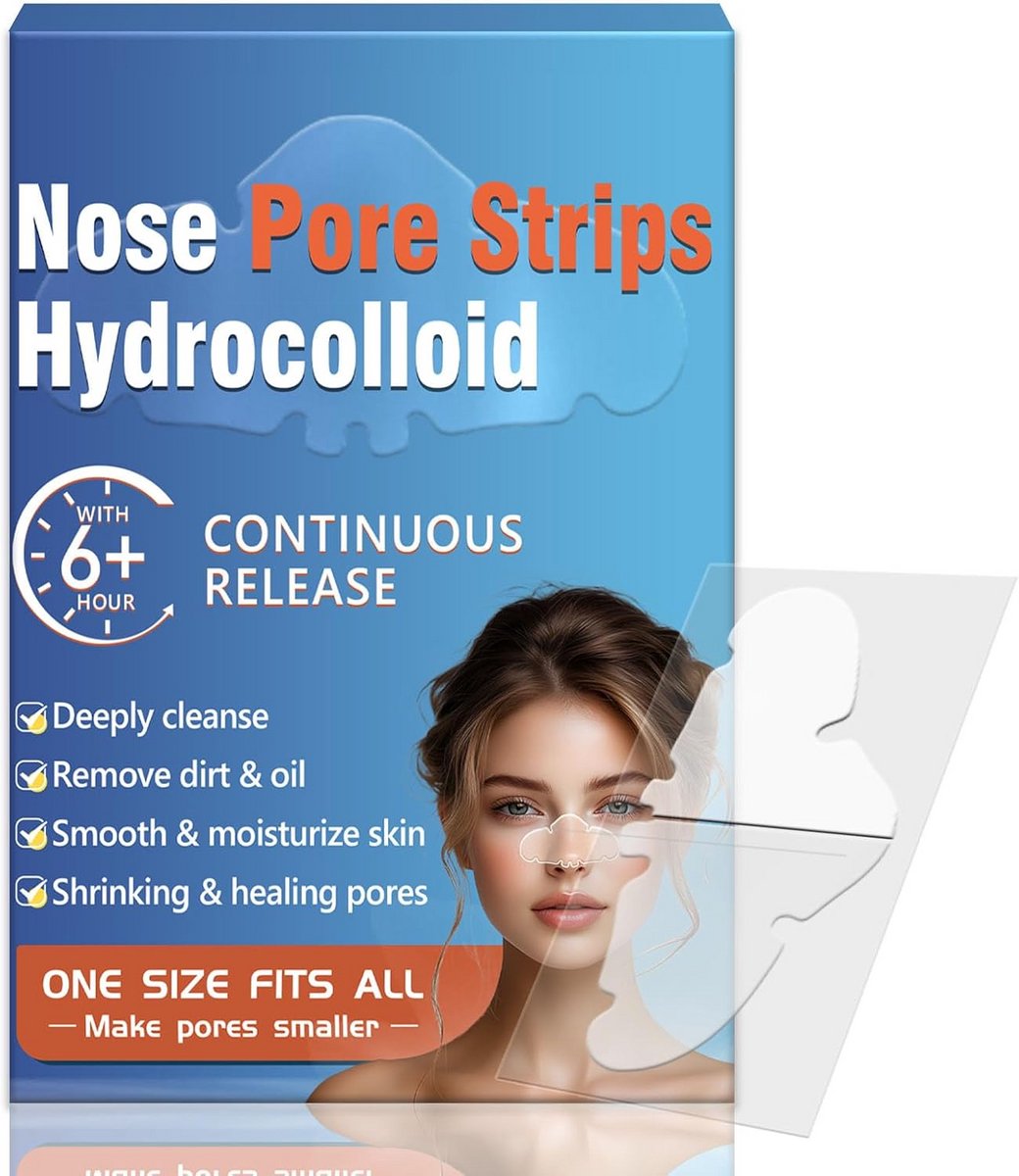Hydrocolloid Blackhead Remover Strips voor Diepe Reiniging
