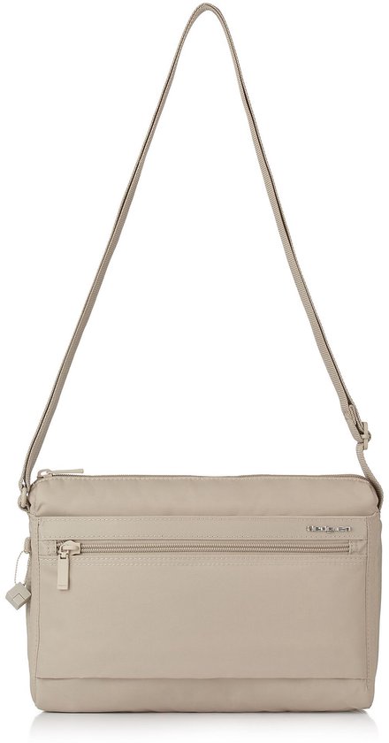 Hedgren Eye Medium Sac bandoulière femme avec protection RFID – Taille moyenne –Cashmere Beige