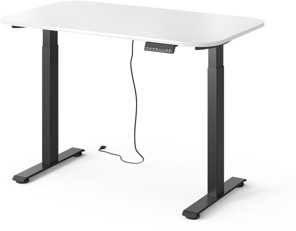 Vicco Elevate Bureau – 120 x 70 cm 2 motoren Zwart/wit