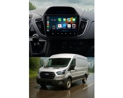 ADIVOX 9 inch T4 geschikt voor Ford Transit 2014-2016 Android 15 CarPlay/Auto/Wifi/RDS/DSP/NAV/5G/QLED/DAB+