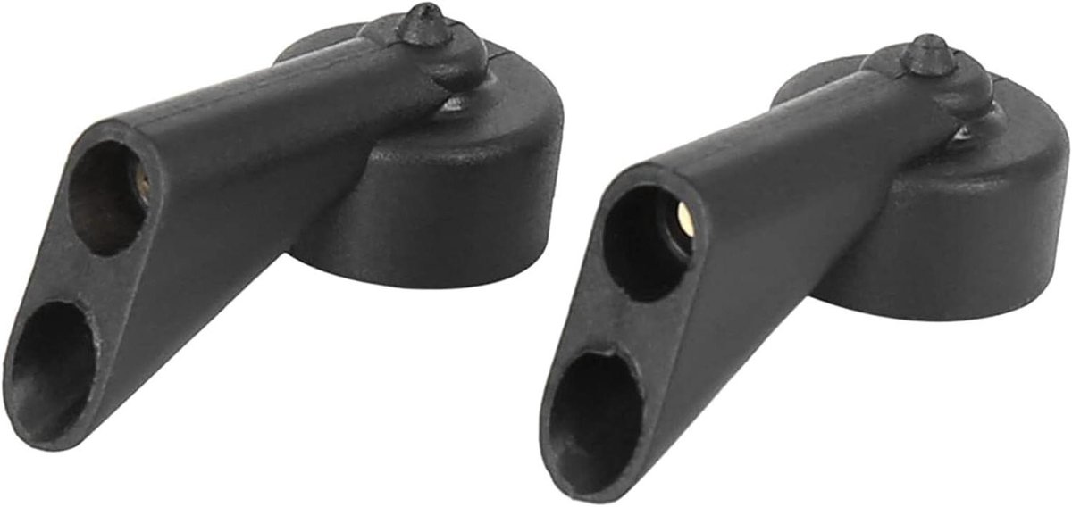 Provento - Achter Voorruit Wasmachine Sproeier Nozzle - 2 stuks - Vervanging Audi A1 A3 A4 Q7 - Dubbel Gat - Autowassen - Onderdeel - Accessoire