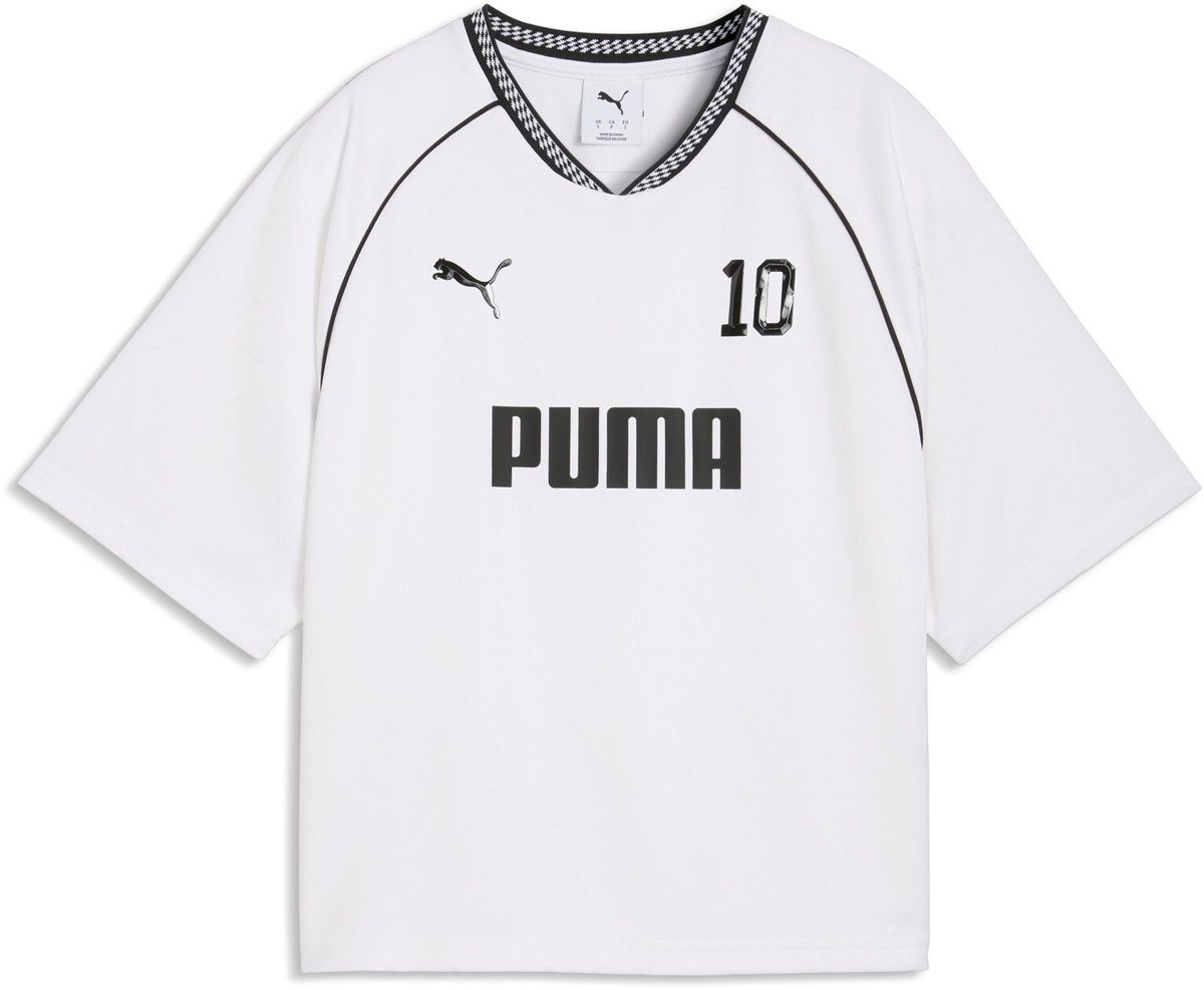PUMA PUMA SPORT Relaxed Jersey Dames T-shirt PUMA Wit