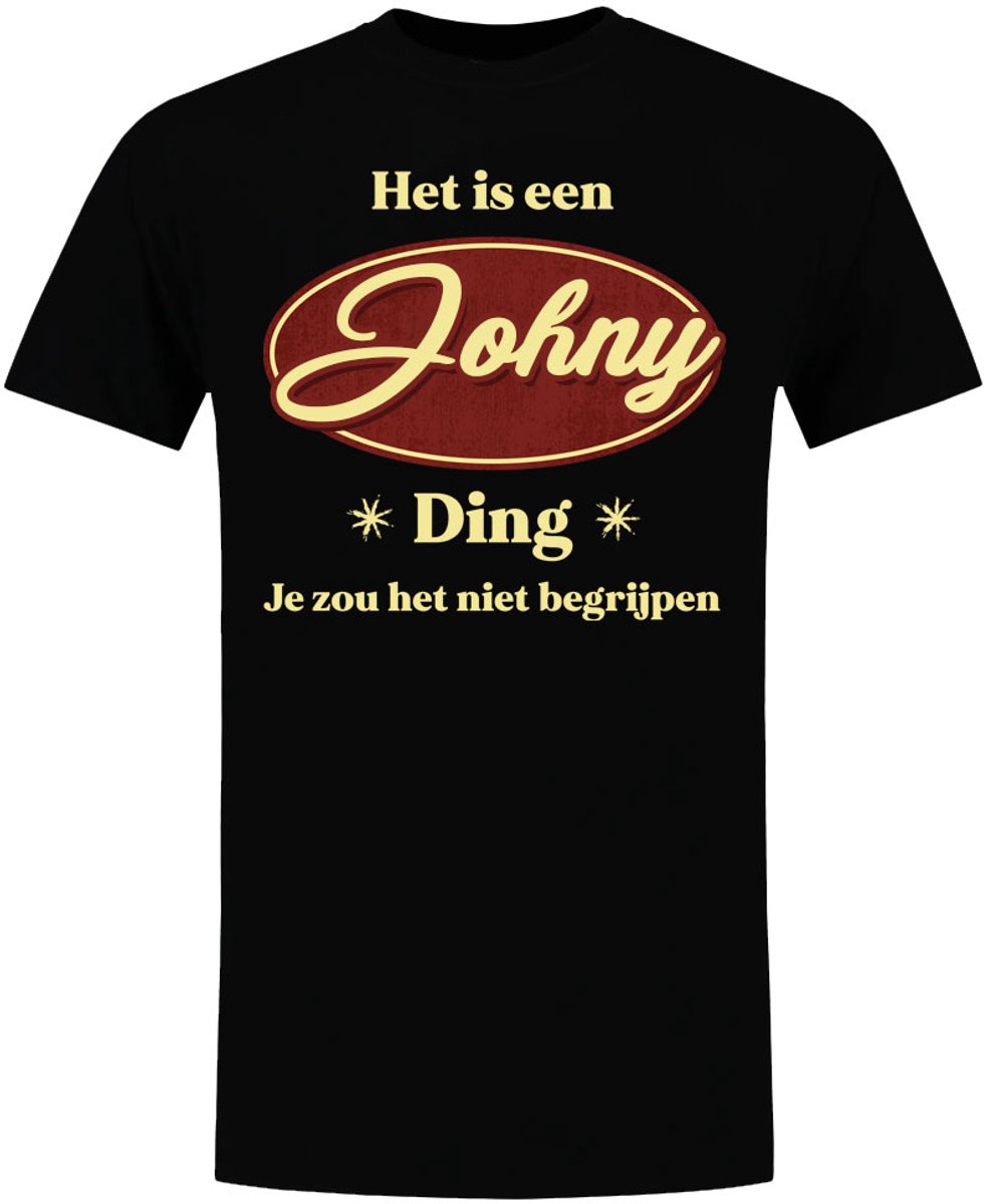 Het is een Jonas ding - heren T-shirt - verjaardag - shirt - jarig - gepersonaliseerd - vaderdag