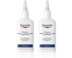 Eucerin DermoCapillaire Kalmerende Urea Hoofdhuid Verzorging - Voorkomt Jeukende Hoofdhuid - Parfum Vrij - 100 ml - Voordeelverpakking - Bundel van 2