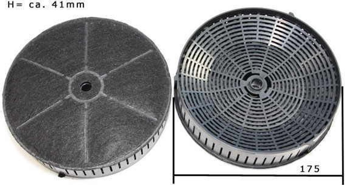 KitchenAid Koolstoffilter 484000008824 / AMC072 (2 St.)