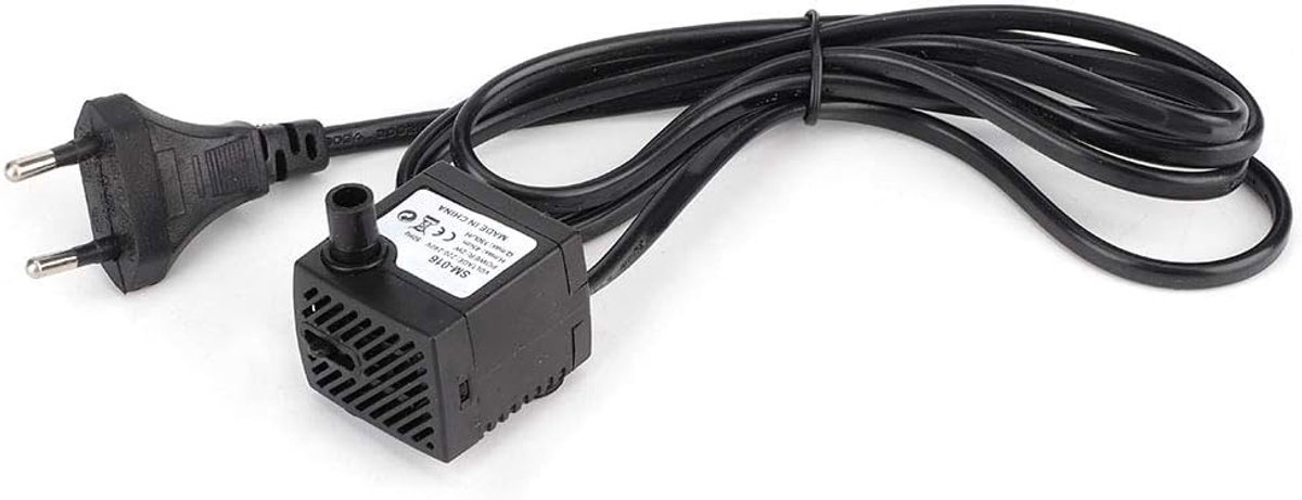 Submersible Pomp 150L/H 2W Stille Waterpomp - Amfibische Waterpomp voor Aquarium - Vijverpomp en Hydroponics voor Aquarium en Vijverbeelden (EU Plug)