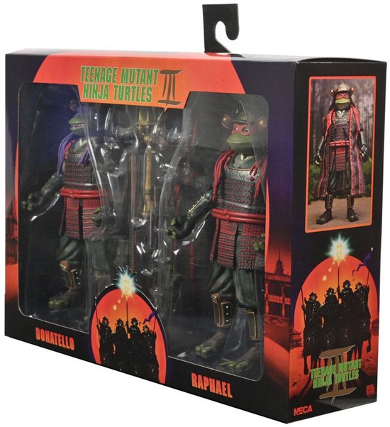 Neca Raphael Action Figure NECA Teenage Mutant Ninja Turtles III Action Figure 2-Pack Donatello ...