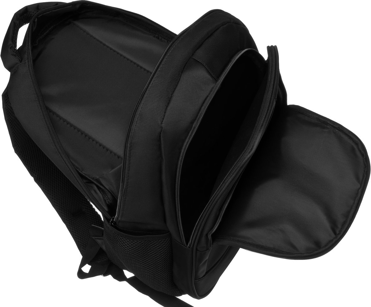 Peterson Business - Laptop Rugzak 15.6 Inch - Multifunctioneel - 3 Compartimenten - Waterbestendig - Zwart