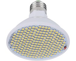 E27 8W LED Grow Lamp - 200 LED Chip - Plant Grow Light voor Hydroponics - Garden Greenhouse - Flower Growth - Seedling Lamp - Plant Light Bulb - Grow Light voor Indoor Garden