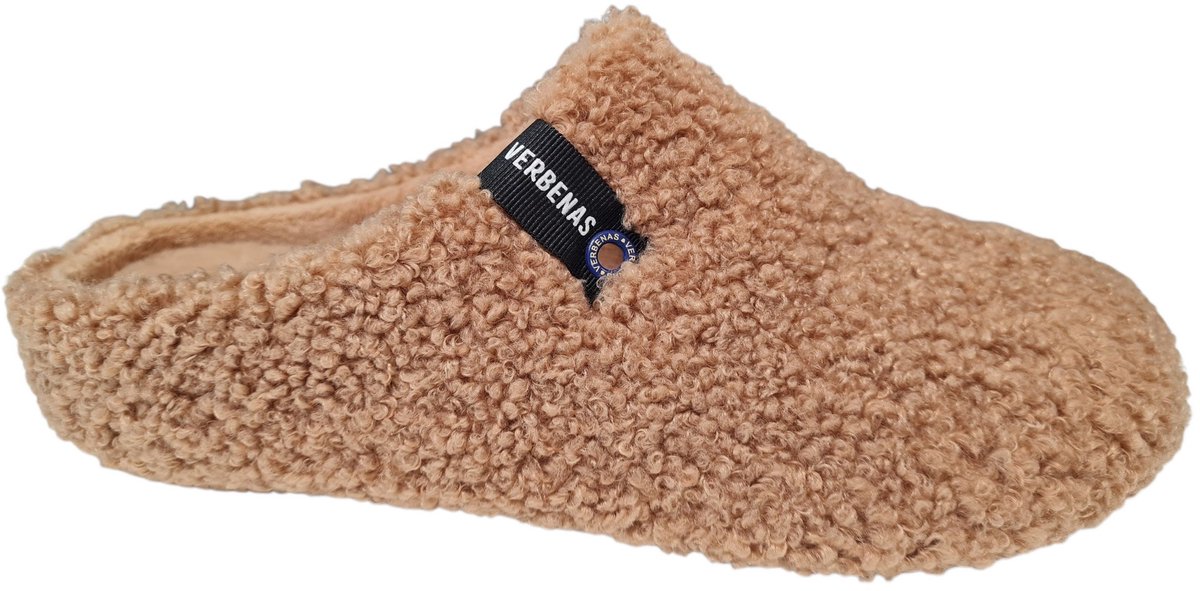 Verbenas York Pantoffels Open - cognac - Maat 40