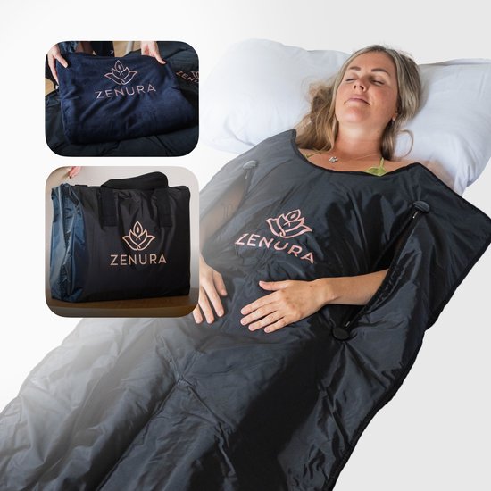 Zenura Infrarood Deken met Arm Openingen - Wellness & - Zenura - €189,95