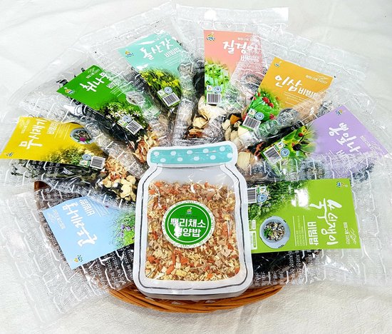 Gurye Uncle Korean Bibimbap Veggie Mix Set 2 [Korean Product]