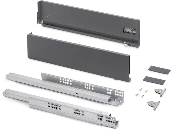 Lade kit voor keukens of bad met 3D-regeling, hoogte 131 mm