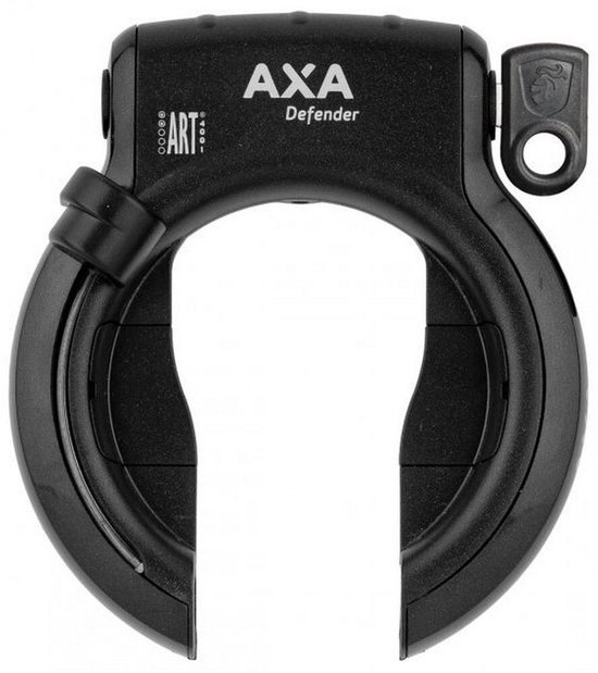 AXA Defender Ringslot - ART2 - Bafang cilinder - Glanzend zwart — afbeelding 4