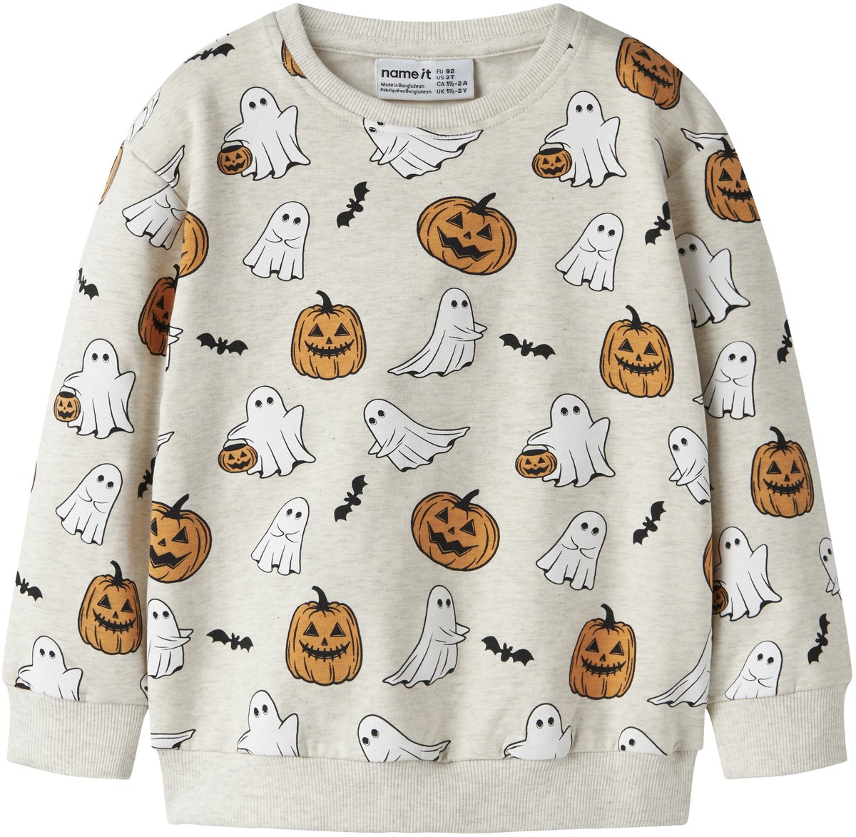 NAME IT - NMNOVAR NREG SWEAT BOX BRU - Unisex - Sweaters