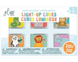 Glo Pals Zoo Light up cubes - 4 weken licht - Multi