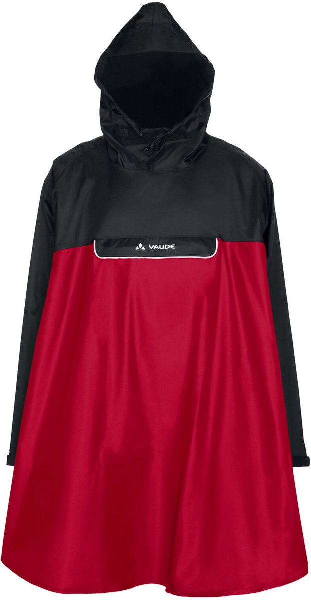 VAUDE Valero Poncho, fietskleding, Unisex, Regenponcho