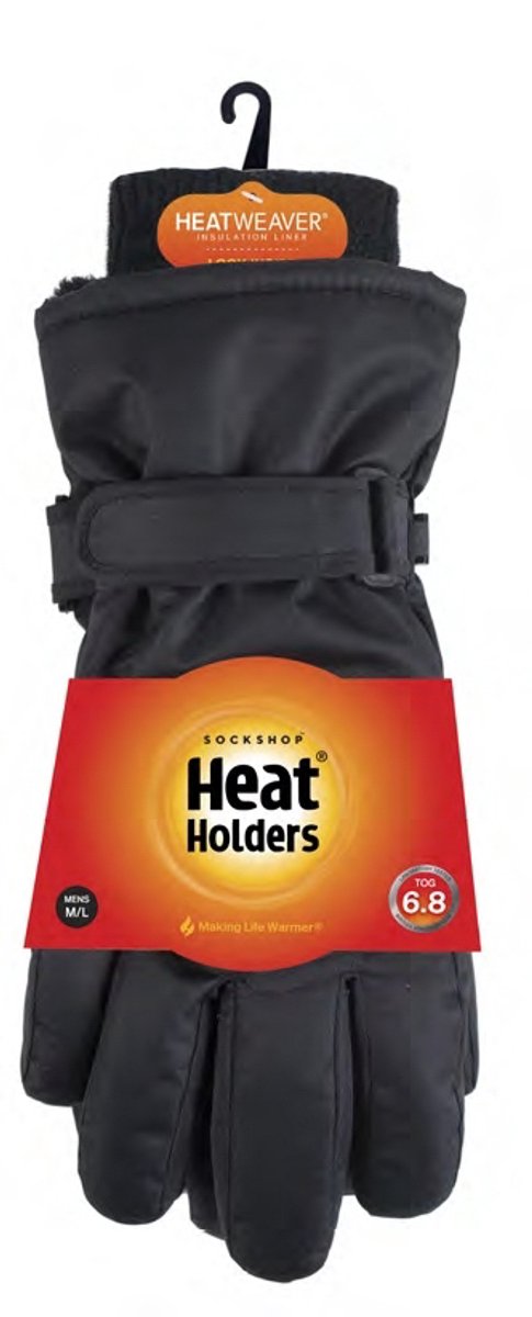 Skihandschoenen Warmtehouders Zwart - L/XL