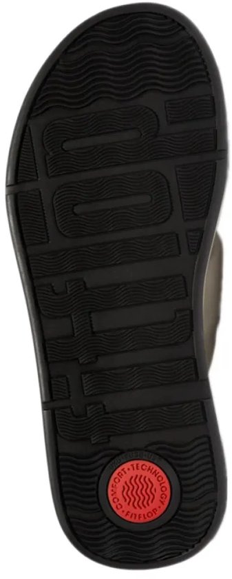 FitFlop F- Mode à plateforme en cuir souple Mode Knot BEIGE - Taille 38