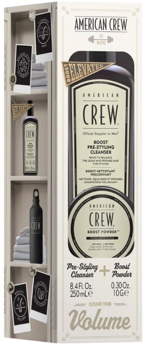 American Crew - Boost Duo Giftset - 250ml+10gr