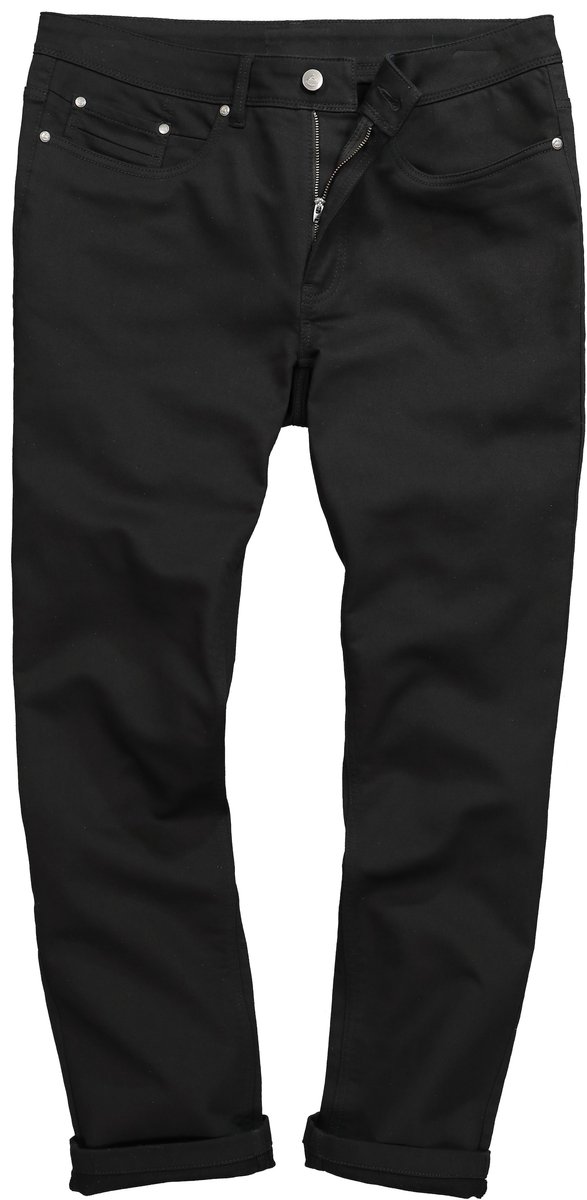 Boston Park - Heren - Jeans black denim Straight Fit - Zwart - Maat 26