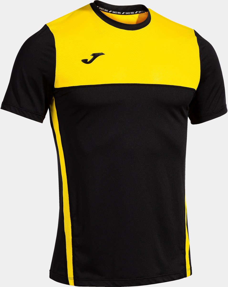 Joma 103166109 T-shirt Met Korte Mouwen Geel,Zwart L Man