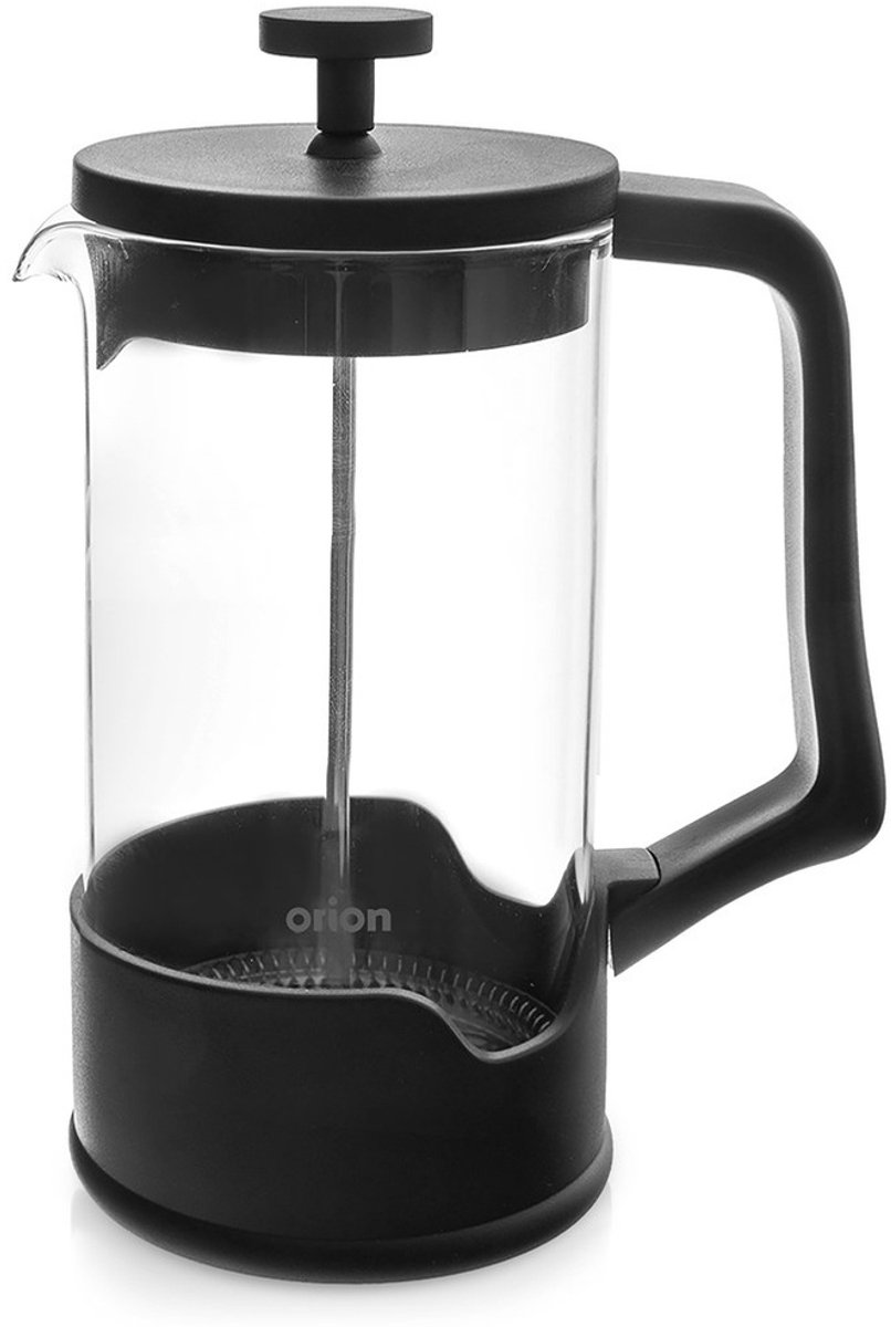 Orion Serie - Glazen Cafetière - 900ml - Metalen Zeef - Ergo