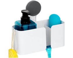 Bathroom Solutions - Badkamer Plank - Zuignap Montuur - Wit - 21x9x19 cm