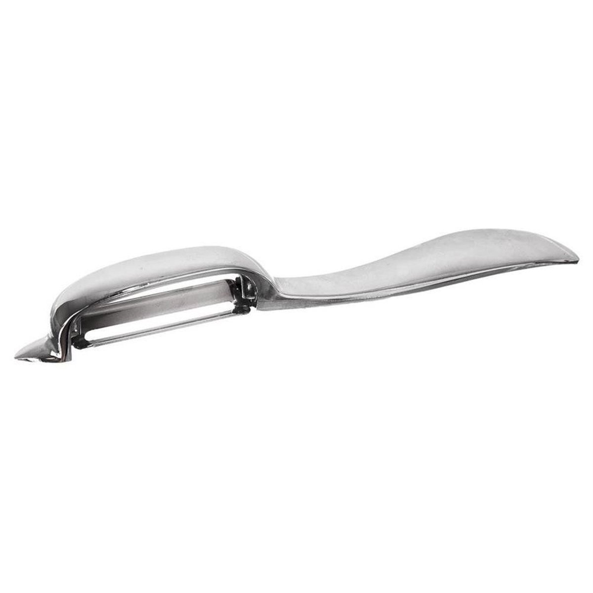 Orion Luxy Serie - Metal Vegetable Peeler - 17 cm - Chroom - Ergonomisch