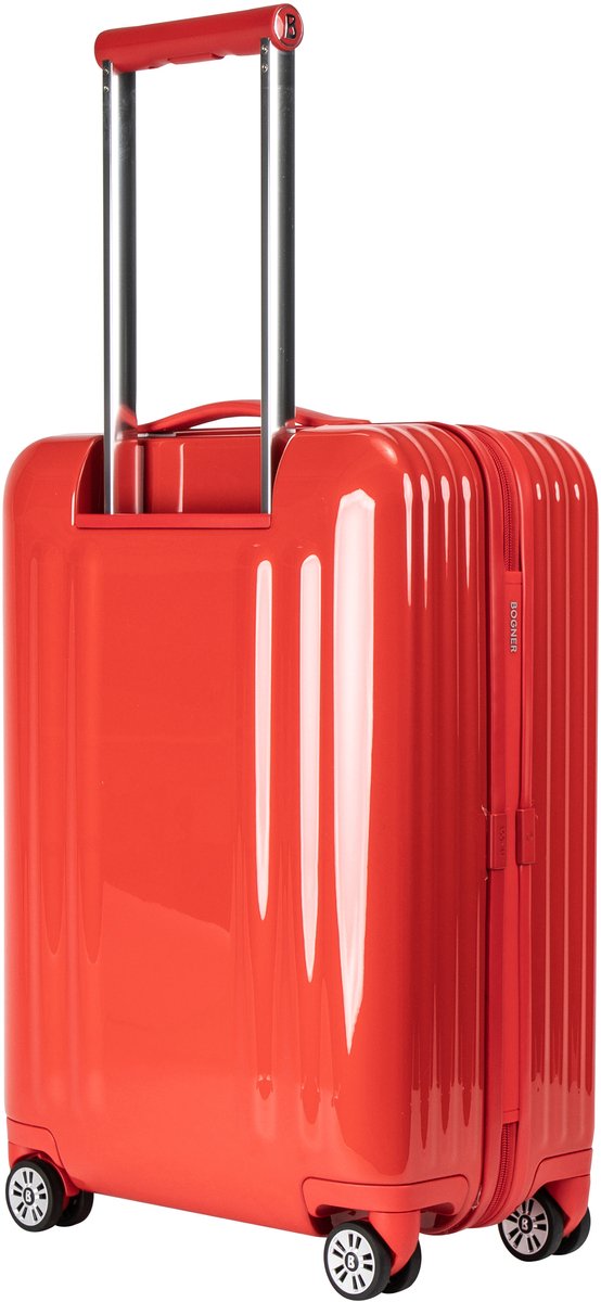 Bogner Piz C55 Trolleycase 4W Red Rood