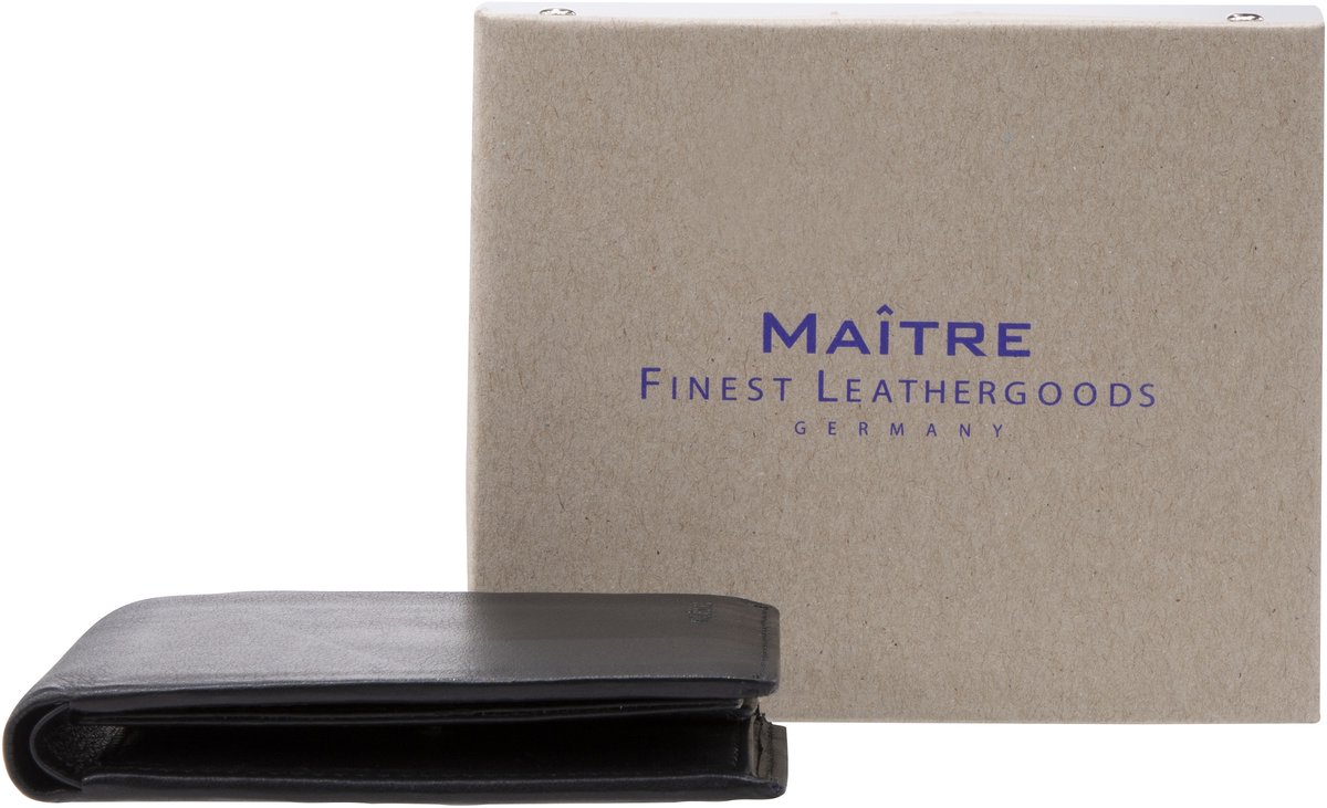Maître Portemonnee Hundsbach Wolfram Billfold Black Zwart