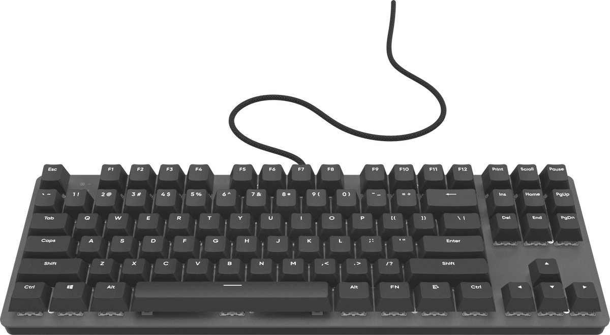 Nubi - NK87 Black - Mechanisch Gaming Toetsenbord ANSI US