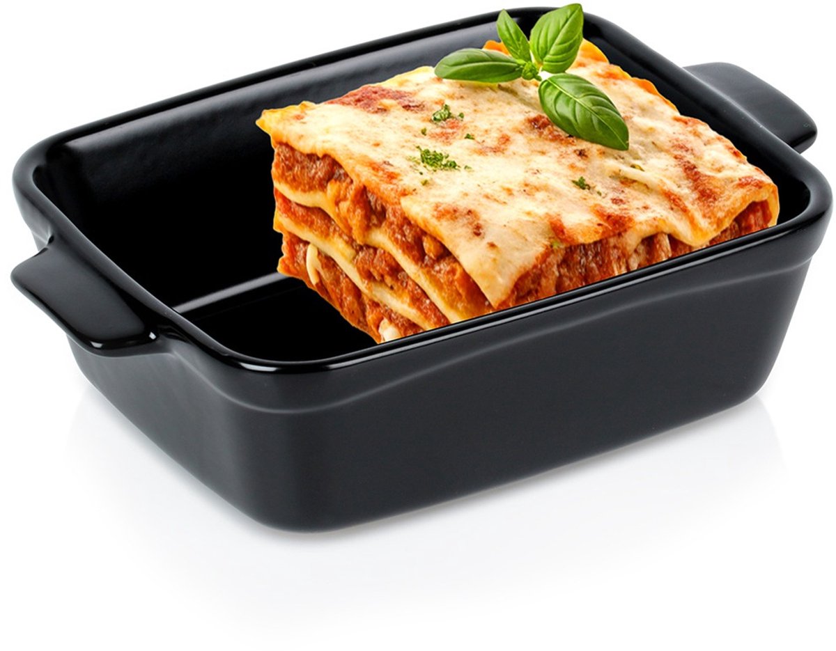 Vilde - Ovenschaal - Zwart - 350 ml - Keramiek