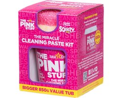 The Pink Stuff Miracle Cleaning Paste Kit - 850g + Spons