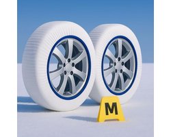 PromoHome Sneeuwhoezen voor Auto's - Set van 2 - Snelle Montage - Geluidsarm