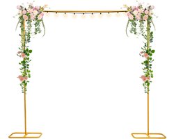 Huwelijksboog Bloemenboog Gouden Ballonboog Achtergrond voor Ceremonie Boeketten Receptie Decoratie