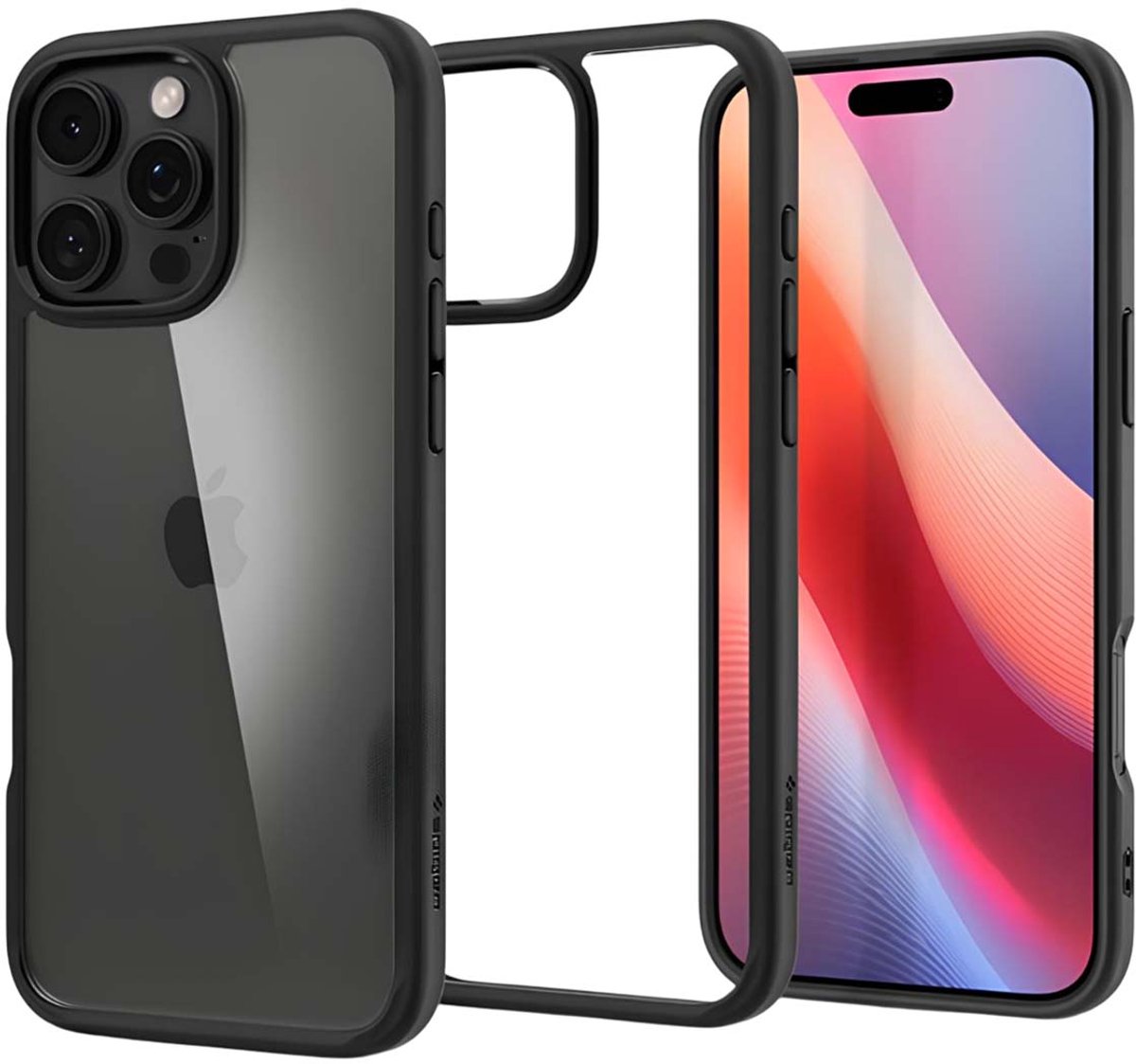 Spigen Hoesje geschikt voor iPhone 16 Pro Max - Ultra Hybrid - Zwart