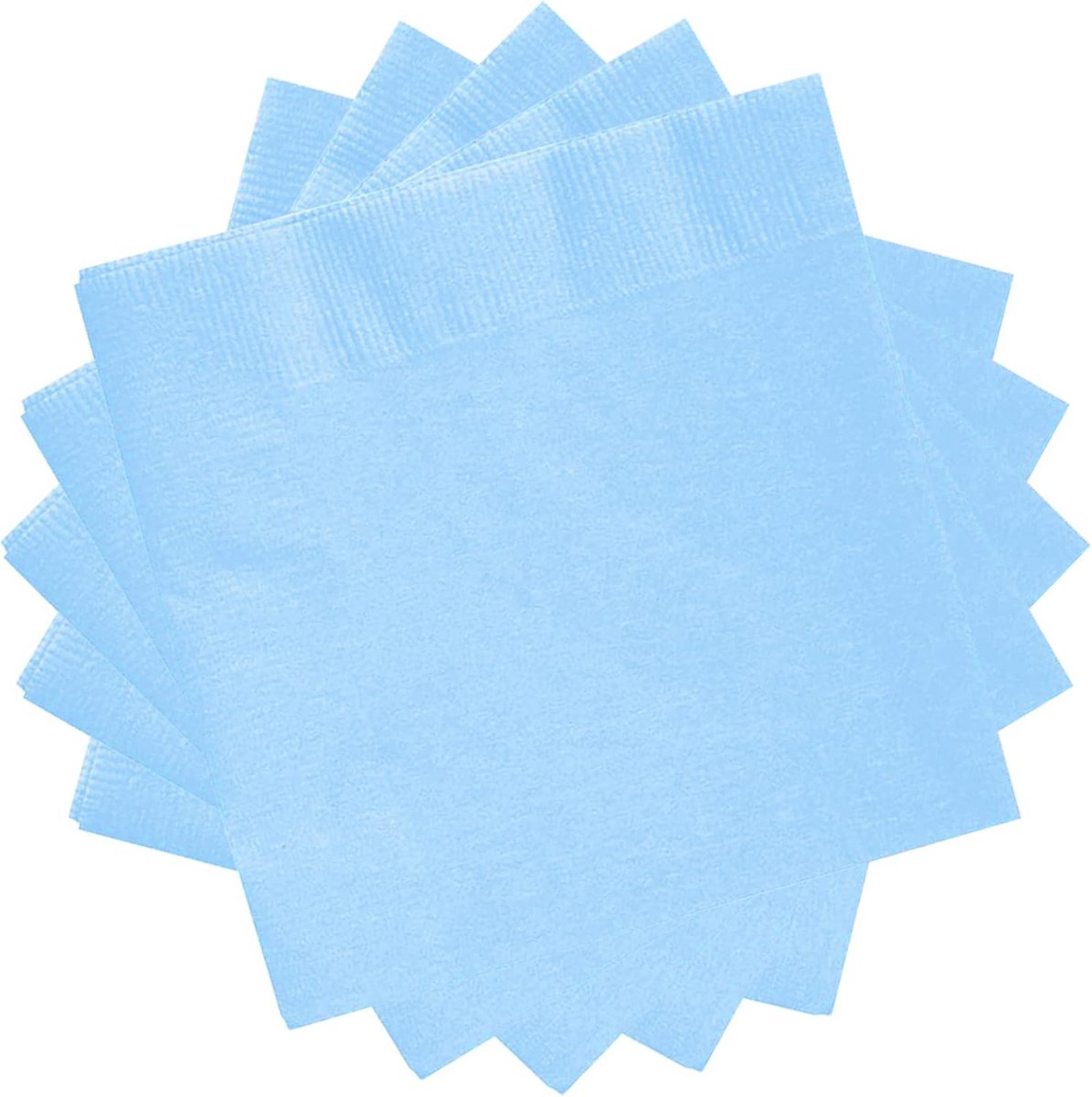 20 Stuks Blauwe Servetten voor Feestjes - Verjaardag, Baby Shower en Bruiloft